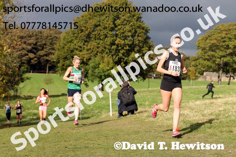 Senior womens Northern Cross Country Relays, Graves Park, Sheffield. Photo: David T. Hewitson/Sports for All Pics